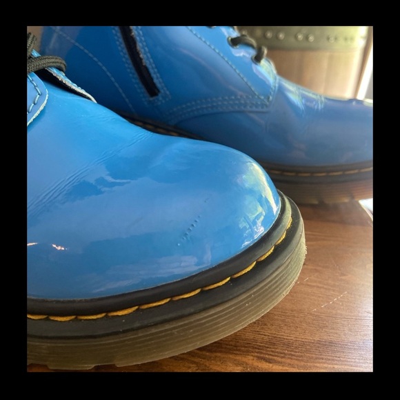 Doc, Dr. Martens 1460Y Sky Blue boots. Size 5 men’s, 6 ladies, EU 37. - Picture 4 of 7